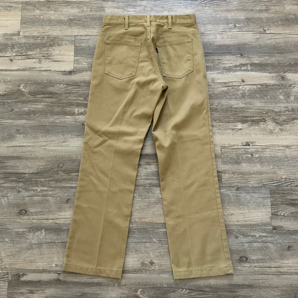 Vintage 60s Levi's Black Tab Big E Sta-Prest Chino Pants Size 30X29